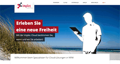 Desktop Screenshot of implec.de