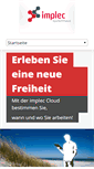 Mobile Screenshot of implec.de